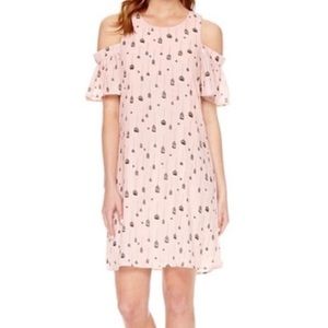 City Streets Cold Shoulder Midi Dress